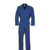 Havep overall 2090 | Korenblauw met drukknoop