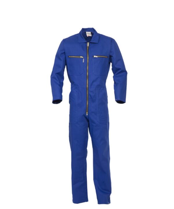 Havep overall 2136 | Rally korenblauw met rits