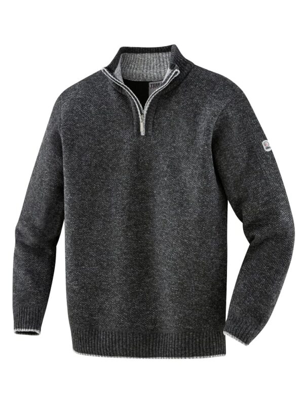 Terrax sweater met hoge kraag