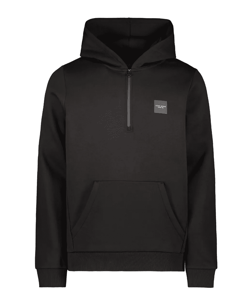 Cars Rydnam hoodie met halve rits | Zwart