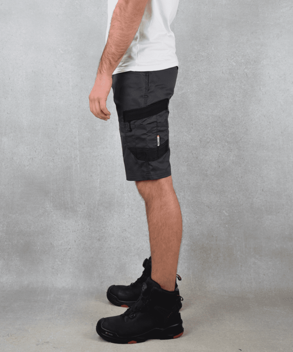 Dassy Axis korte werkbroek | Grijs