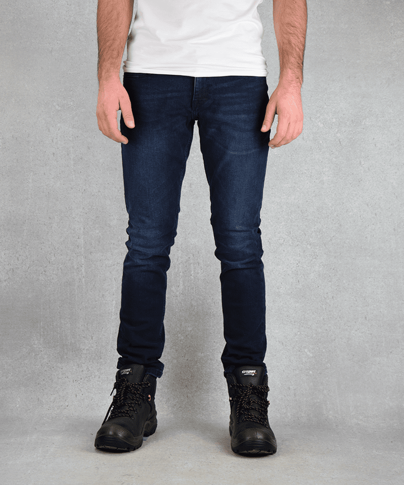 blauw / zwart