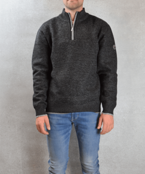 Terrax sweater met hoge kraag