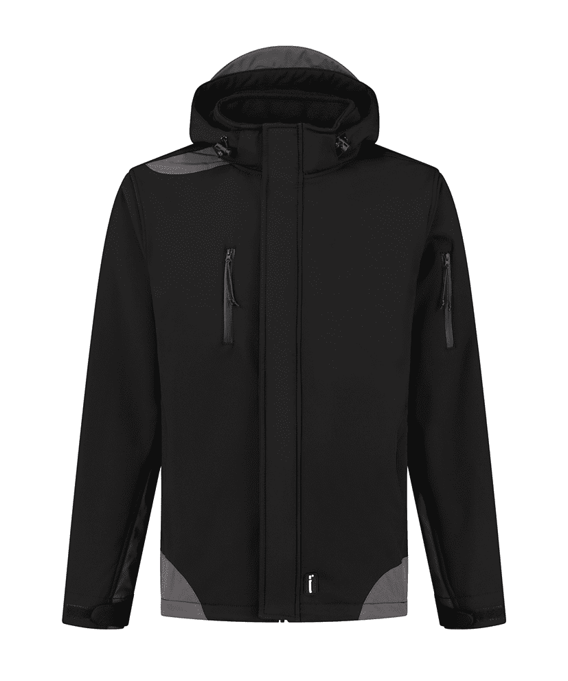 Image Workwear Jayton softshelljas | Zwart