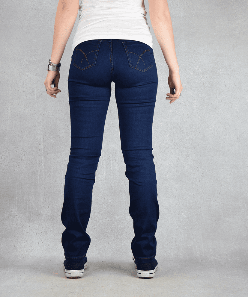 Dames werkspijkerbroek Linosa | Donker blauw