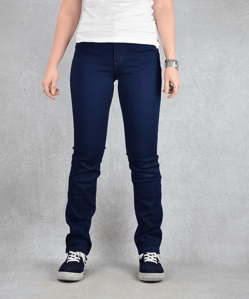 Dames werkspijkerbroek Linosa | Donker blauw