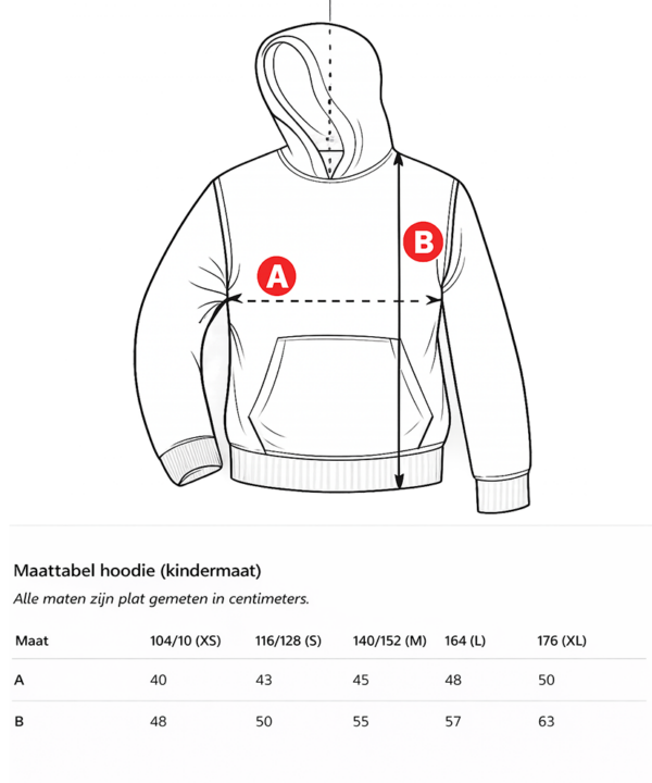 Trots op de boer hoodie kinderen België | Zwart