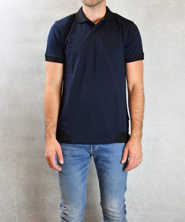 Parker-navy-voorkant.jpg Image workwear Parker 2-tone polo | Navy/Zwart