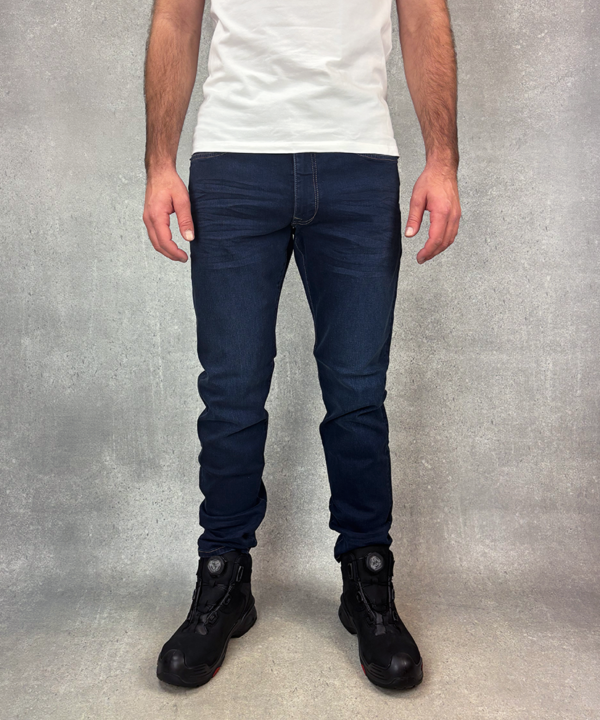 Werkspijkerbroek Petrol Seaham | Donker blauw