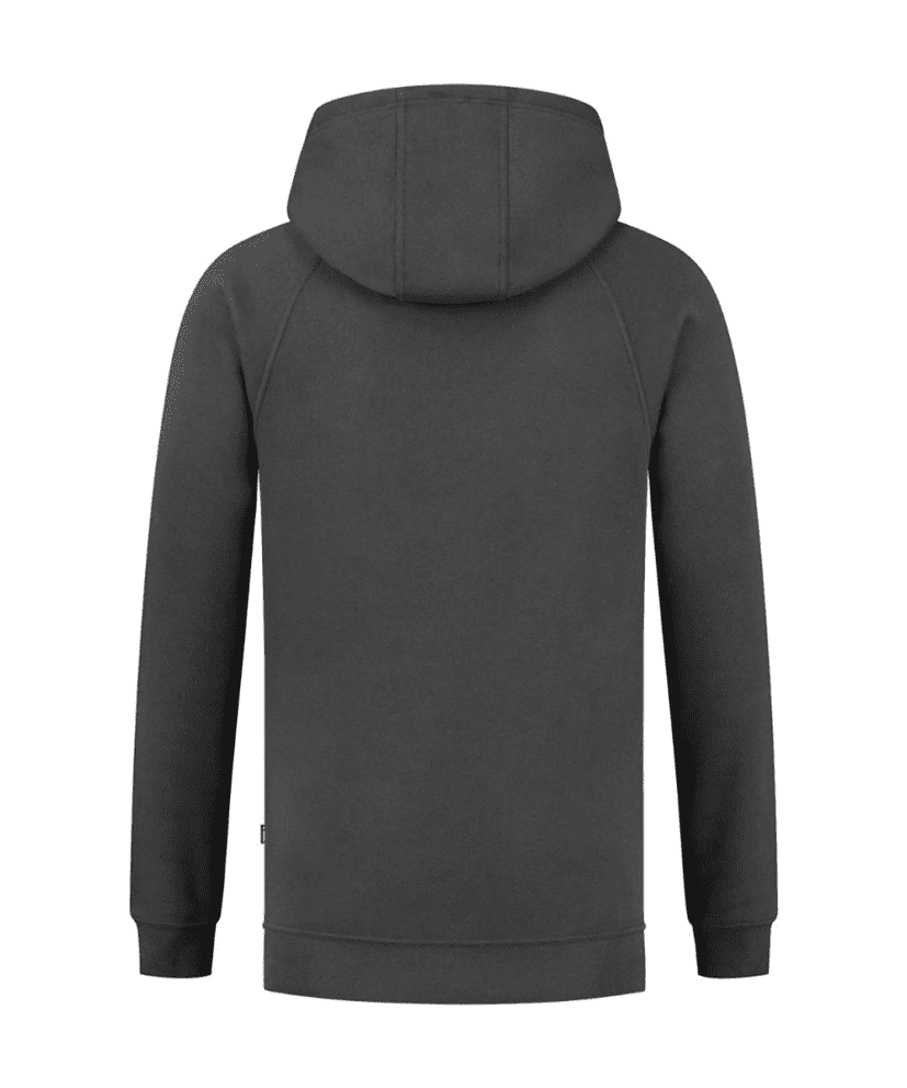 Image Workwear Sherman hoodie met rits kraag | Grijs