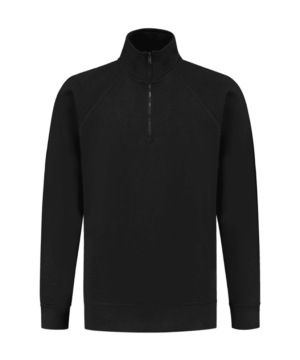 Image Workwear Stanton sweater ritskraag | Zwart