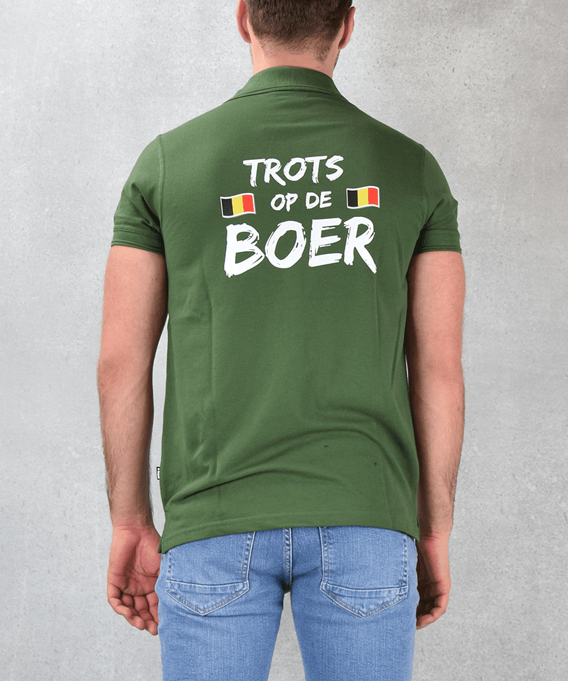 Trots op de boer polo België | Groen