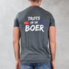 Trots op de boer T-Shirt | Grijs
