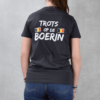 Trots op de boerin T-Shirt België | Todd Grijs