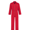 WS100 overall rood voorkant Overall WS100 | Rood met rits