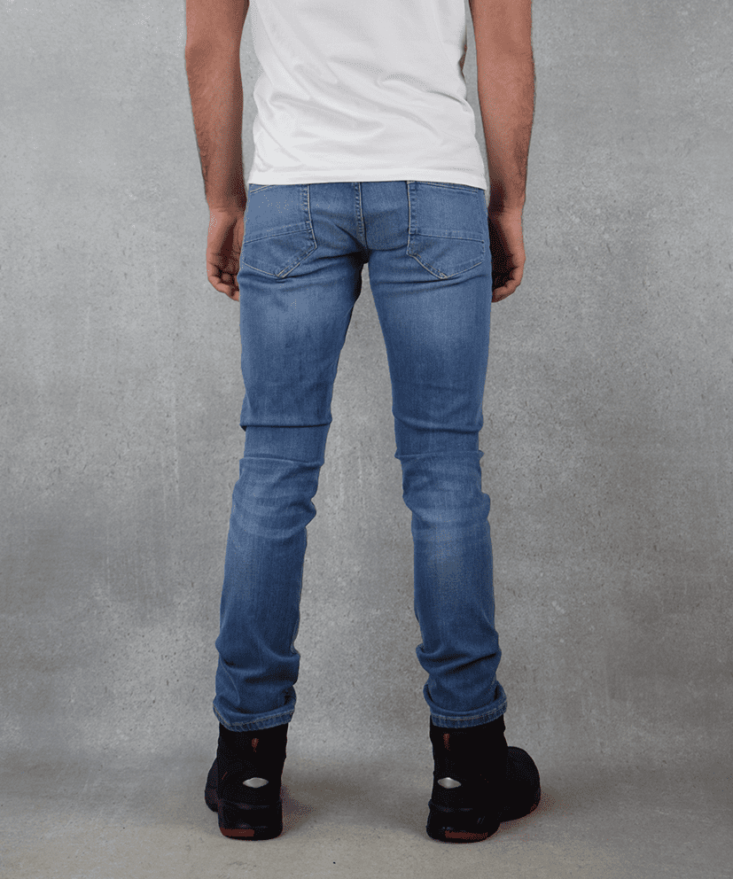 Werkspijkerbroek Cars Douglas | Bleach
