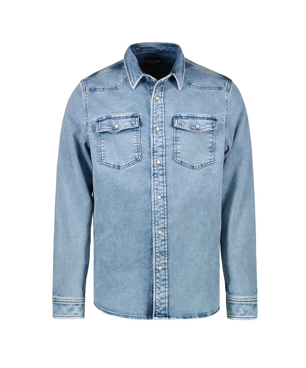 Cars Eastwood spijkeroverhemd | Blauw