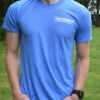 Werkspijkerbroek T-shirt | Blauw