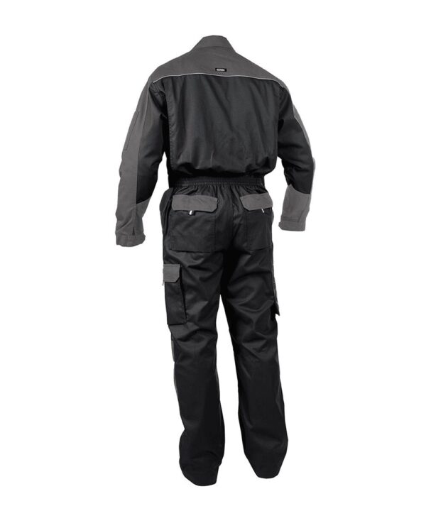 zwart-grijs-achter.jpg Dassy Cannes overall | Zwart/Cementgrijs