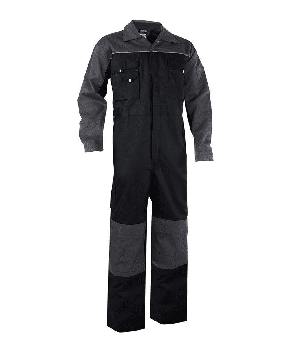 zwart-grijs-voor.jpg Dassy Cannes overall | Zwart/Cementgrijs