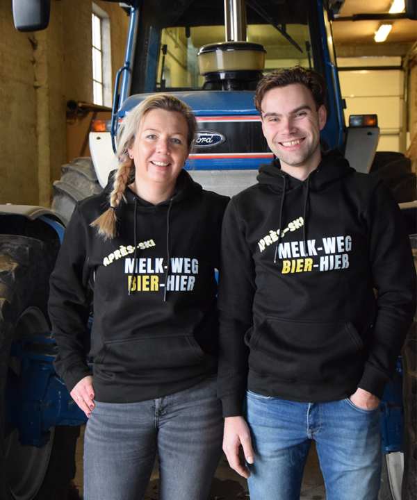Apres ski hoodie | Zwart
