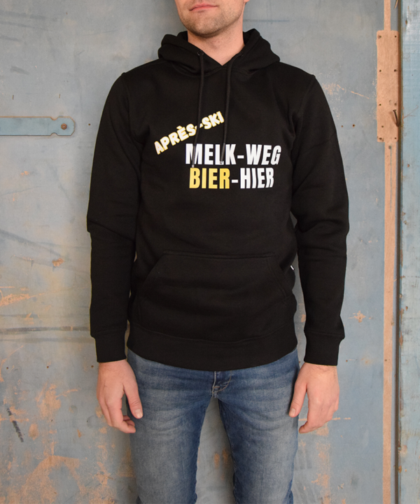 Apres ski hoodie | Zwart