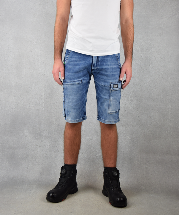 247 Jeans Jaguar W87 korte broek | Blauw