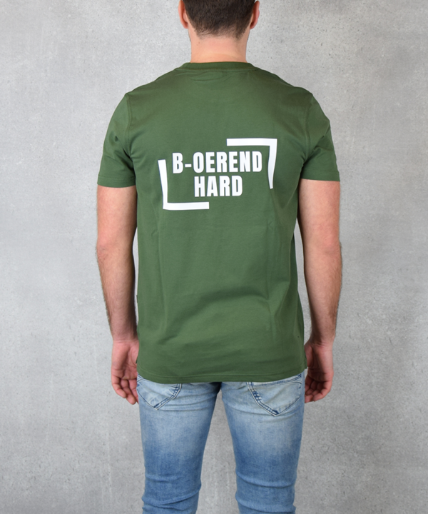 B-oerend hard T- shirt | Groen