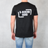 B-oerend hard T-shirt zwart achterkant B-oerend hard T- shirt | Zwart