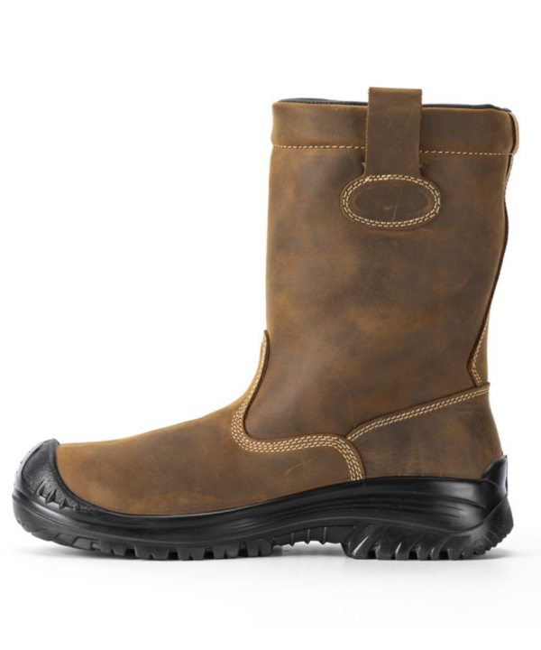 Sixton Montana werklaars bruin wol gevoerd