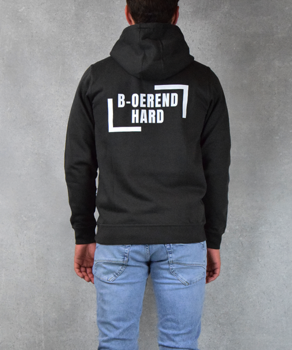 B-oerend hard hoodie | Grijs