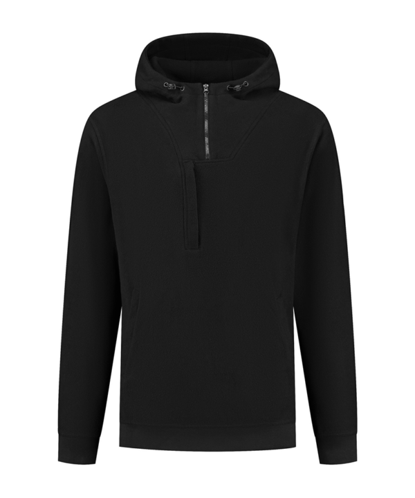 Image Workwear Franklin Fleece hoodie | Zwart