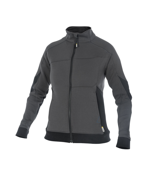 Dames Dassy Velox grijs voorkant Dassy Velox vest dames | Antracietgrijs