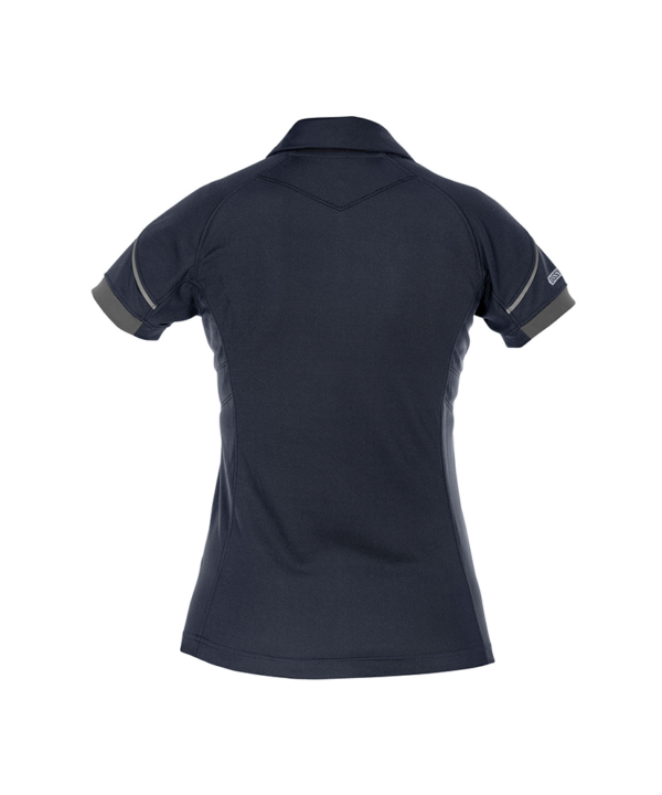 Dames polo Dassy Traxion donker blauw achterkant Dassy Traxion polo dames | Nachtblauw