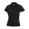 Dames polo Dassy Traxion zwart voorkant Dassy Traxion polo dames | Zwart