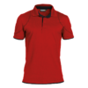Dassy Orbital polo rood voorkant Dassy Orbital polo | Rood