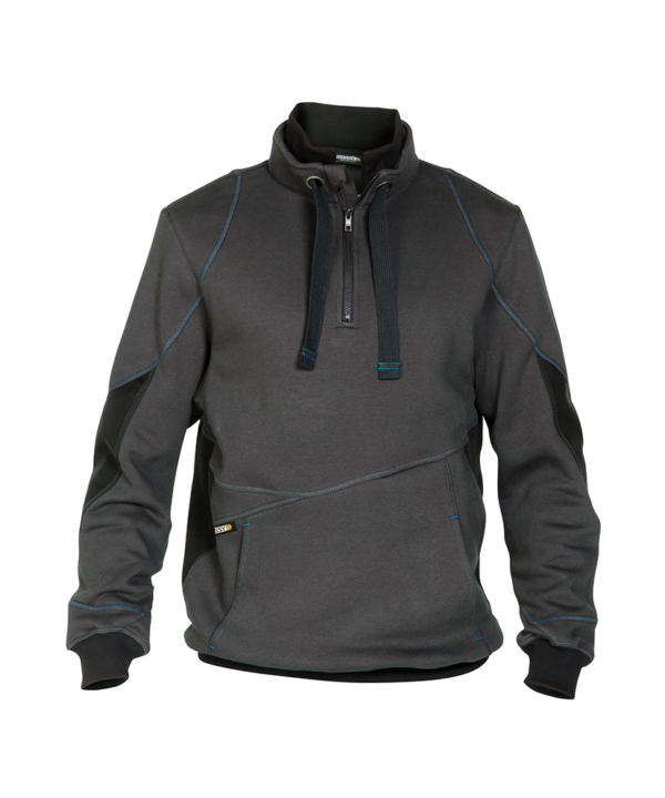 Dassy Stellar sweater grijs voorkant Dassy Stellar sweater | Antracietgrijs