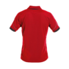 Heren polo Dassy Traxion rood achterkant2 Dassy Traxion polo | Rood