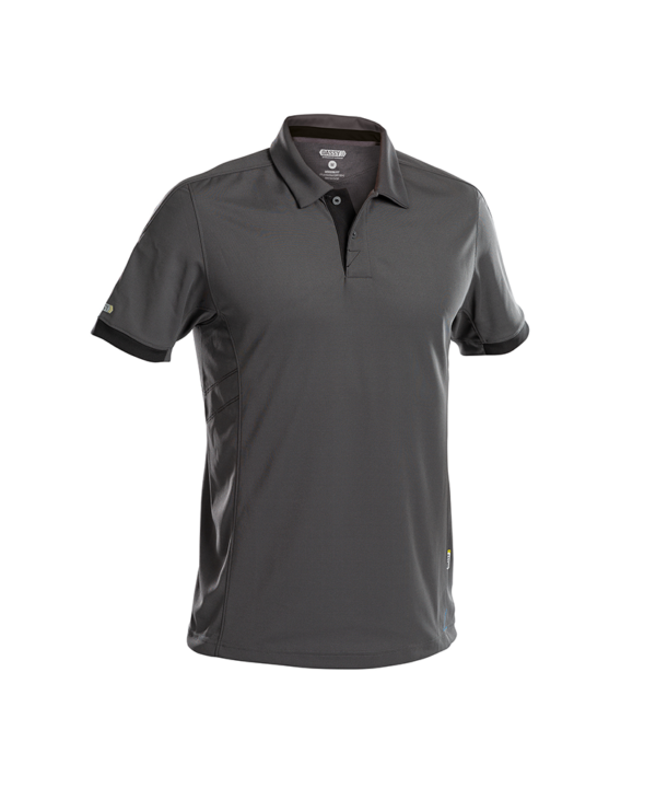 Heren polo traxion grijs voorkant Dassy Traxion polo | Antracietgrijs