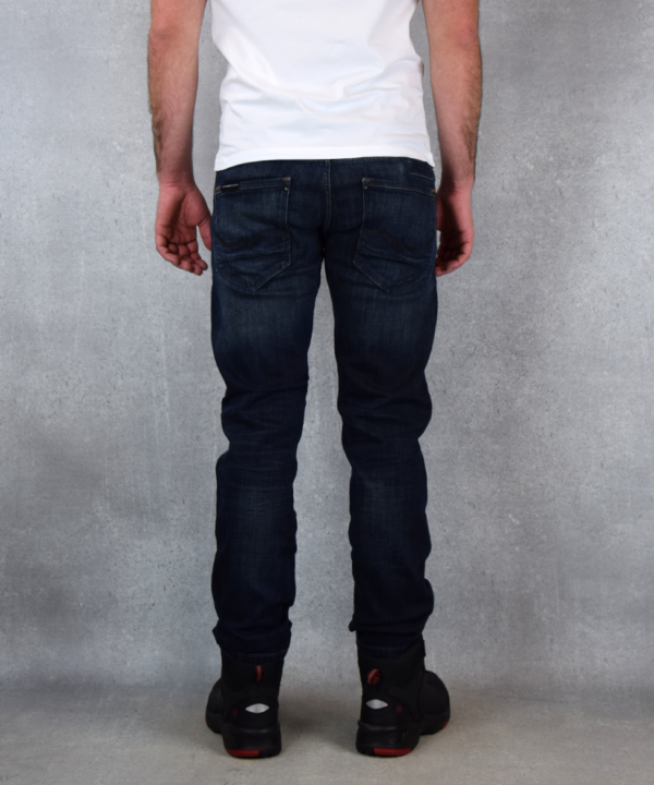 Werkspijkerbroek Jack & Jones Mike  | Donker blauw