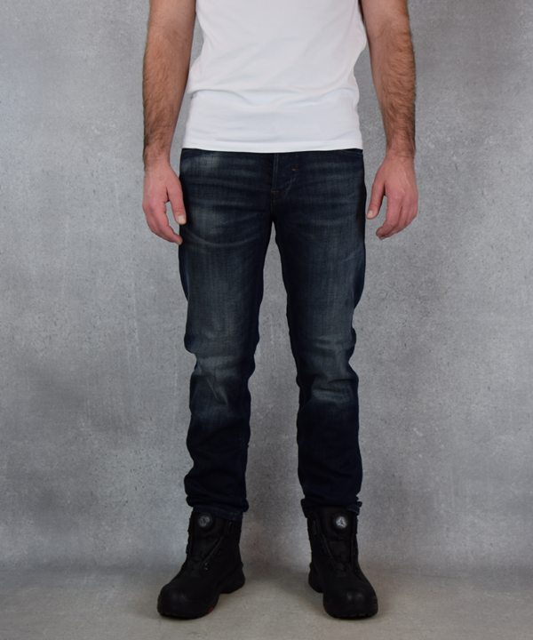 Werkspijkerbroek Jack & Jones Mike  | Donker blauw