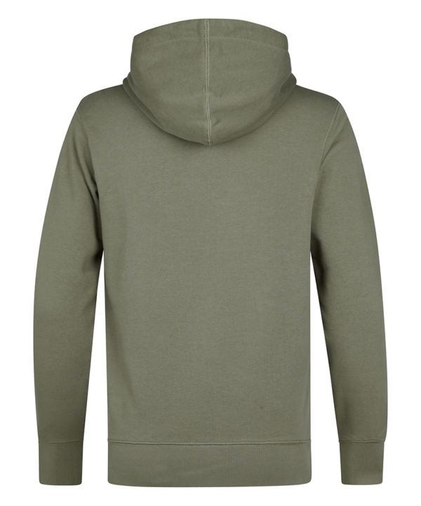 M-3050-SWH302-6174 Achterkant Petrol Industries hoodie | Groen