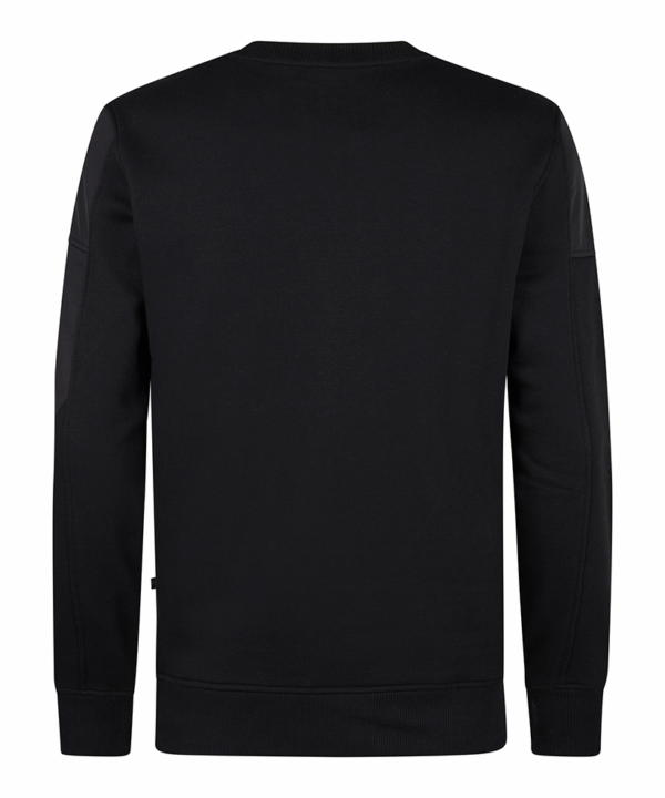 Petrol Industries sweater ronde hals | Zwart