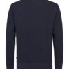 M-3050-SWR342-5090 Achterkant Petrol Industries sweater met logo | Donker blauw