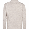 M-ROS-KWC206-0009 Achterkant Petrol Industries trui met opstaande kraag en knopen | Beige