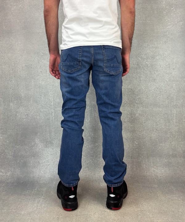 Werkspijkerbroek Petrol Starling | Blauw