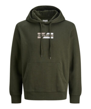 Jack & Jones hoodie | Donkergroen