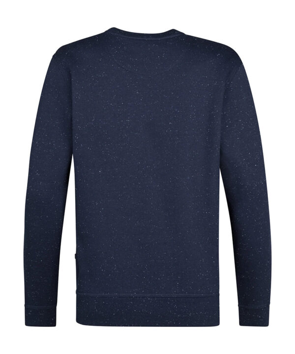 99 Petrol sweater donkerblauw 04112025 achterkant Petrol Industries sweater | Donkerblauw