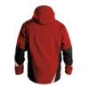 Gravity Achterkant Rood-Zwart Dassy Gravity Next Softshelljas | Rood/zwart