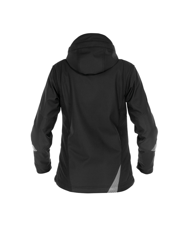 Dassy Gravity Next Softshelljas Dames | Zwart